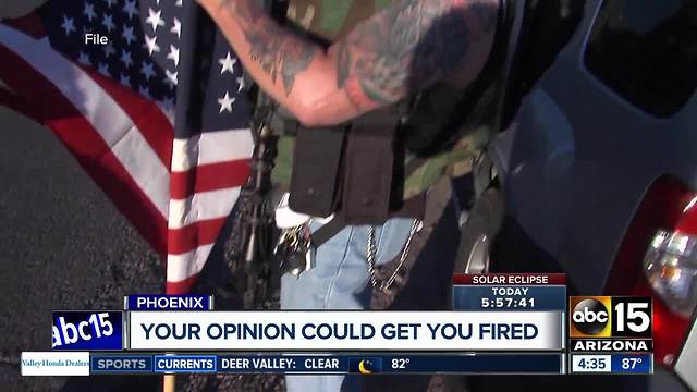 Could your political opinions get you fired?