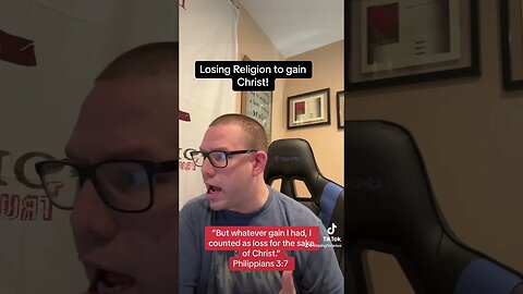 Losing Religion To Gain Christ! #religion #devotional #tiktok #jesus