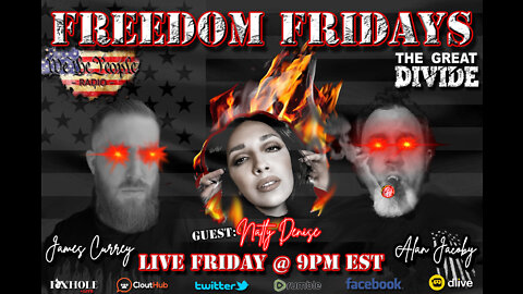 Freedom Friday with Alan, James & special guest Natly Denise