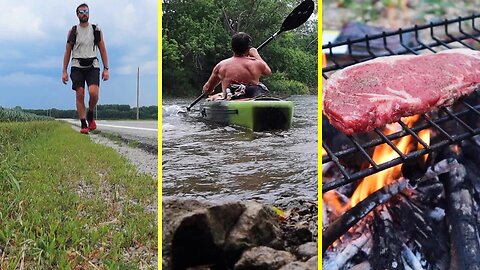 Hike, Paddle and Cook \ Solo on the Mad River