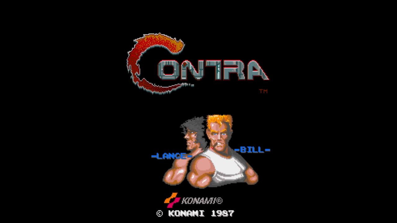 Contra Arcade Game, Konami 1987, playthrough