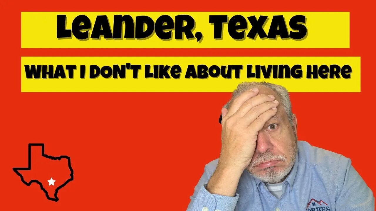 Leander Texas | What I DON'T Like About Living Here