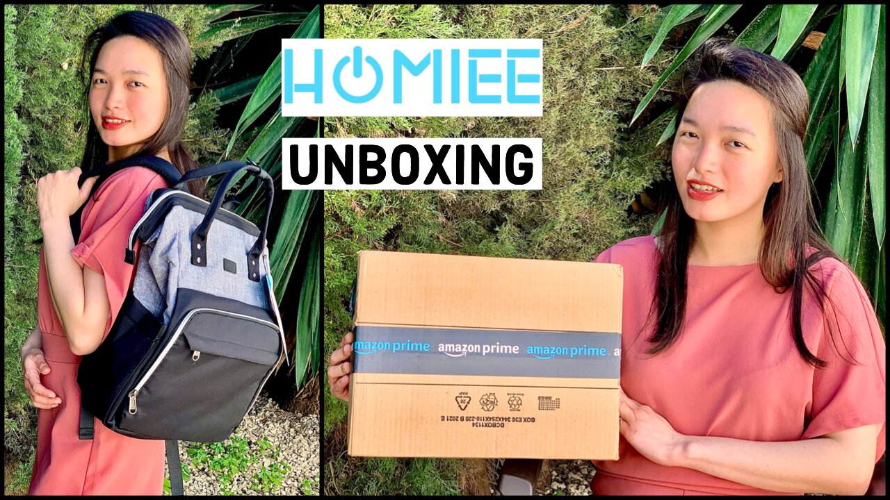 HOMIEE 15.6 Inch Laptop Backpack Unboxing