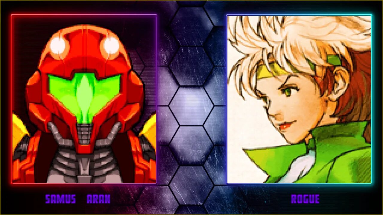 Mugen: Samus Aran vs Rogue
