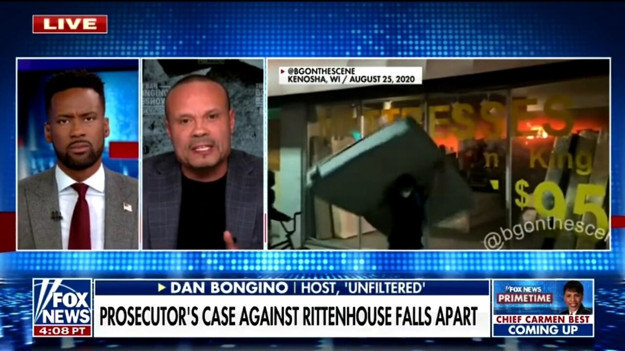 Bongino Hammers Prosecutor In Rittenhouse Case