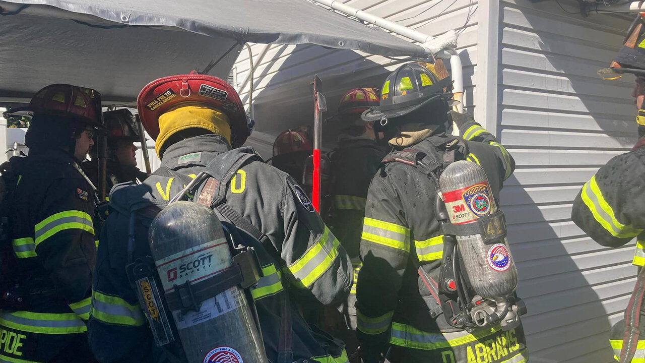 Manor Road Garage Fire