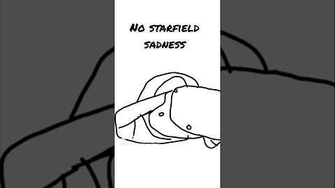 No Starfield Sadness #starfield