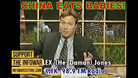 Alex Jones Exposes China Eating People!