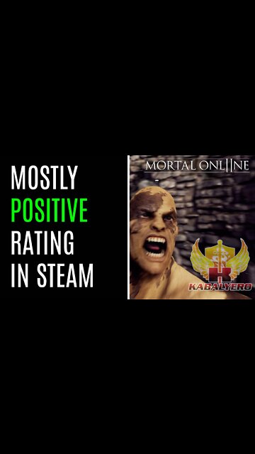 MORTAL ONLINE 2 - Mostly Positive Rating In STEAM #Shorts