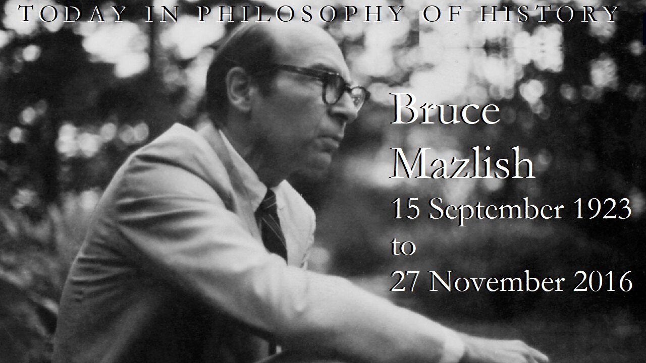 Bruce Mazlish and the Claims of Psychohistory