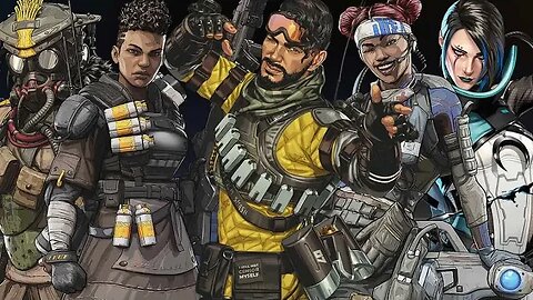 Apex legends focused on moving up Rank mixed characters day1 bronze 3