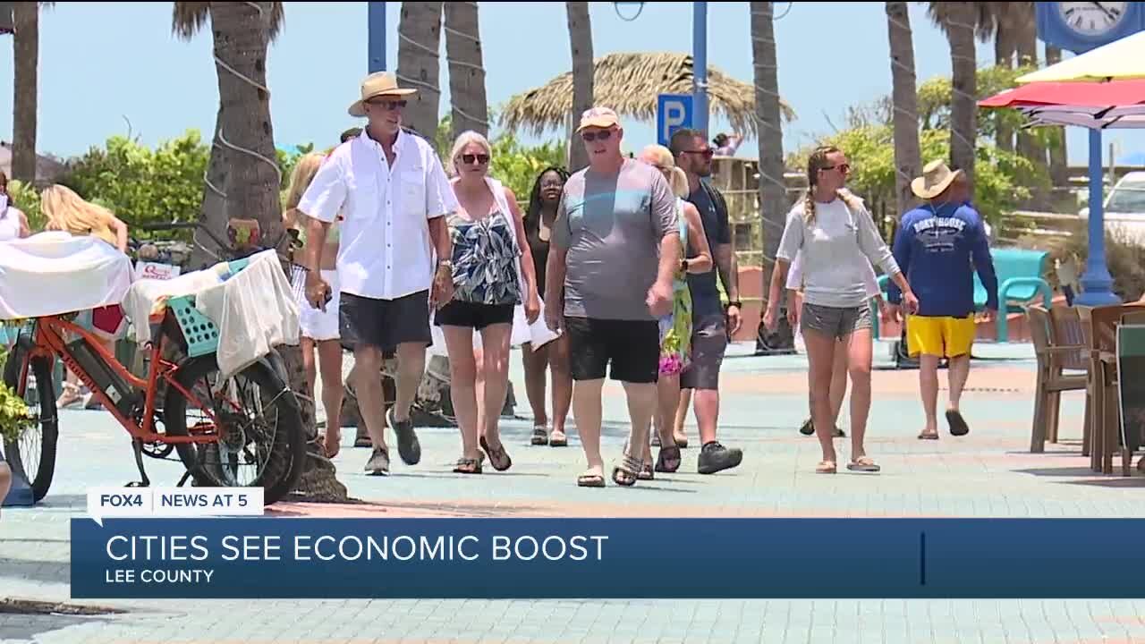 More people on Fort Myers Beach on Memorial Day