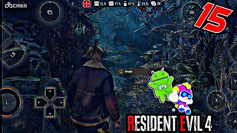 RESIDENT EVIL 4 REMAKE JOGANDO NO CELULAR| COM O APLICATIVO CHIKII EP15