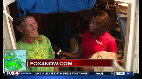 As Irma threatens SWFL some living on boats refuse to evacuate