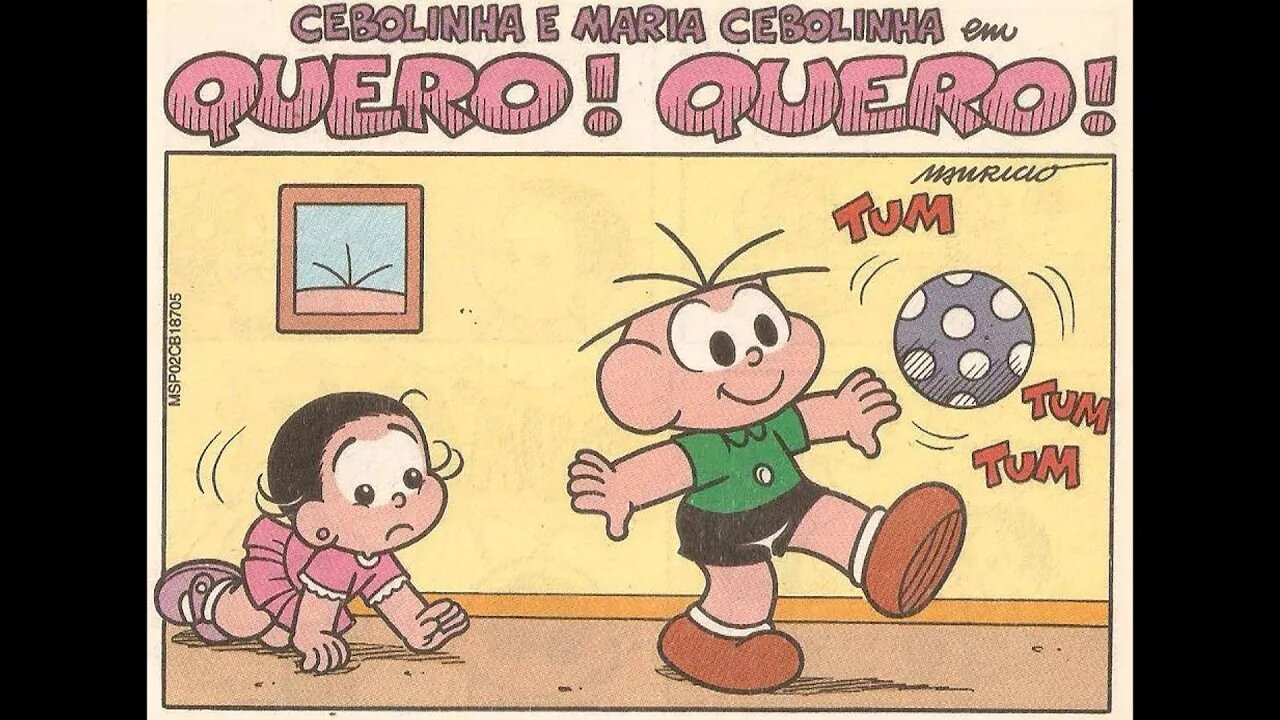 Cebolinha&Maria Cebolinha em-Quero!Quero! | Gibis do Rapha 2