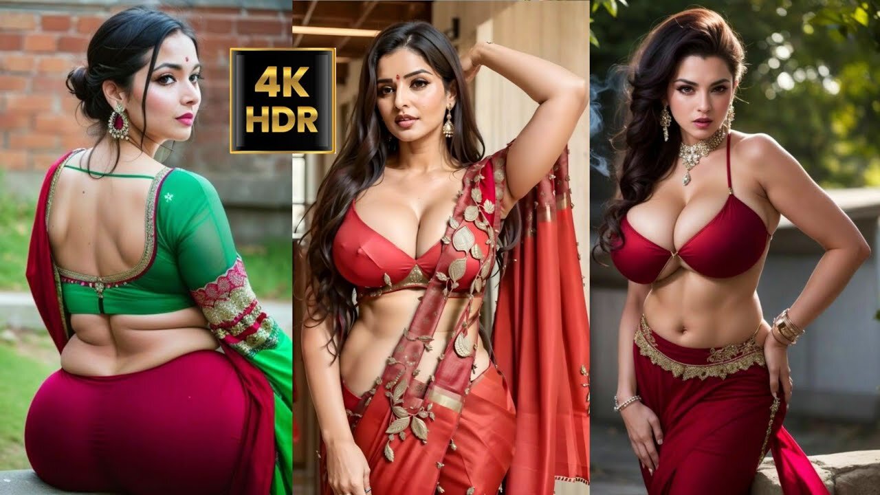 4k ai Indian gorgeous girl lookbook | ai art | #ai #princess #aiart #lookbook #bikini