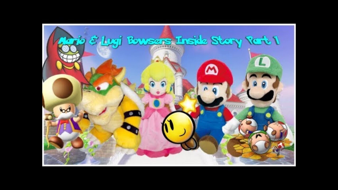 Mario & Luigi Bowsers Inside Story Plush Part 1