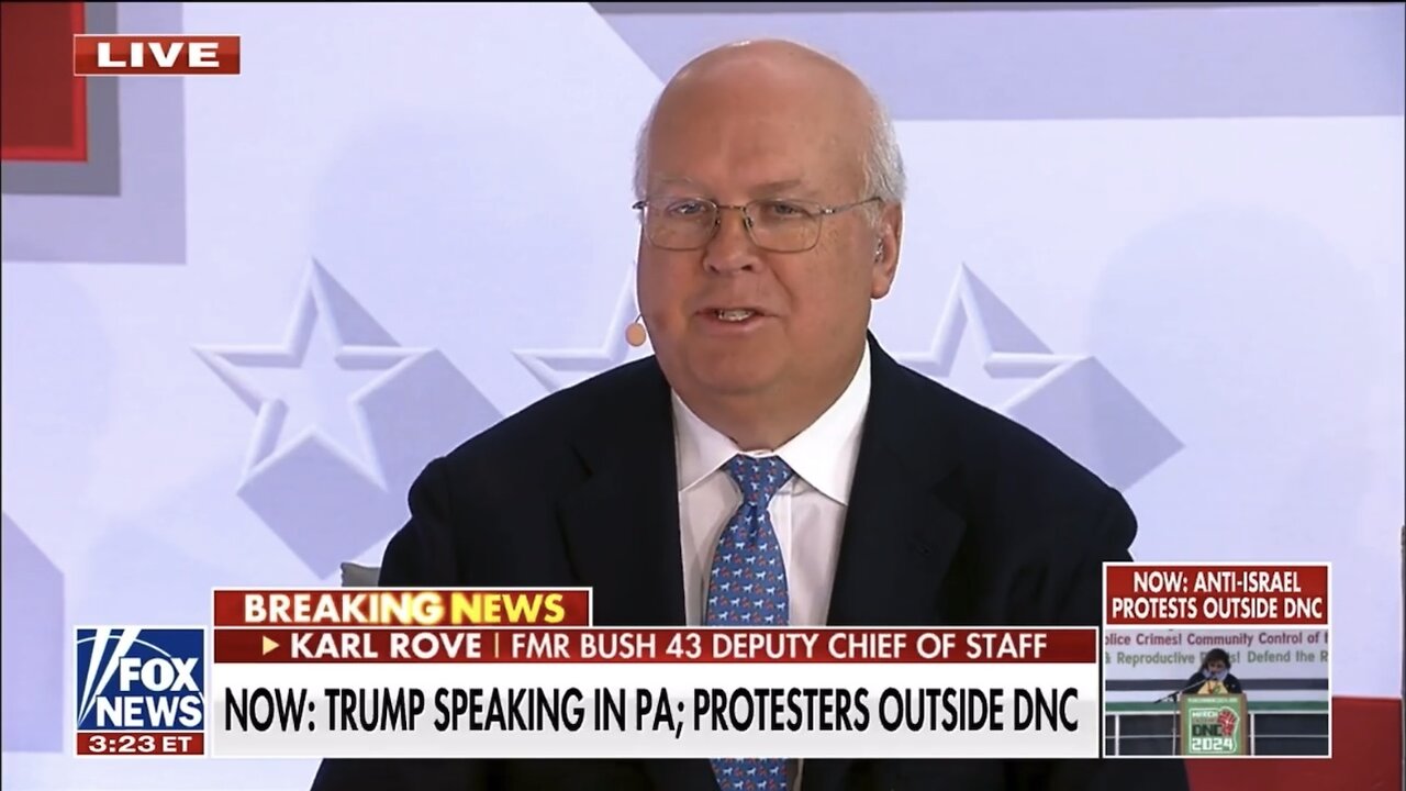 Trump must be disciplined, focused and brief: Karl Rove (Aug.19, 2024)