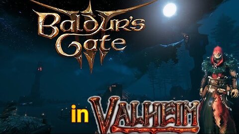 Baldurs Gate 3 inspired Vaheim city walkthough