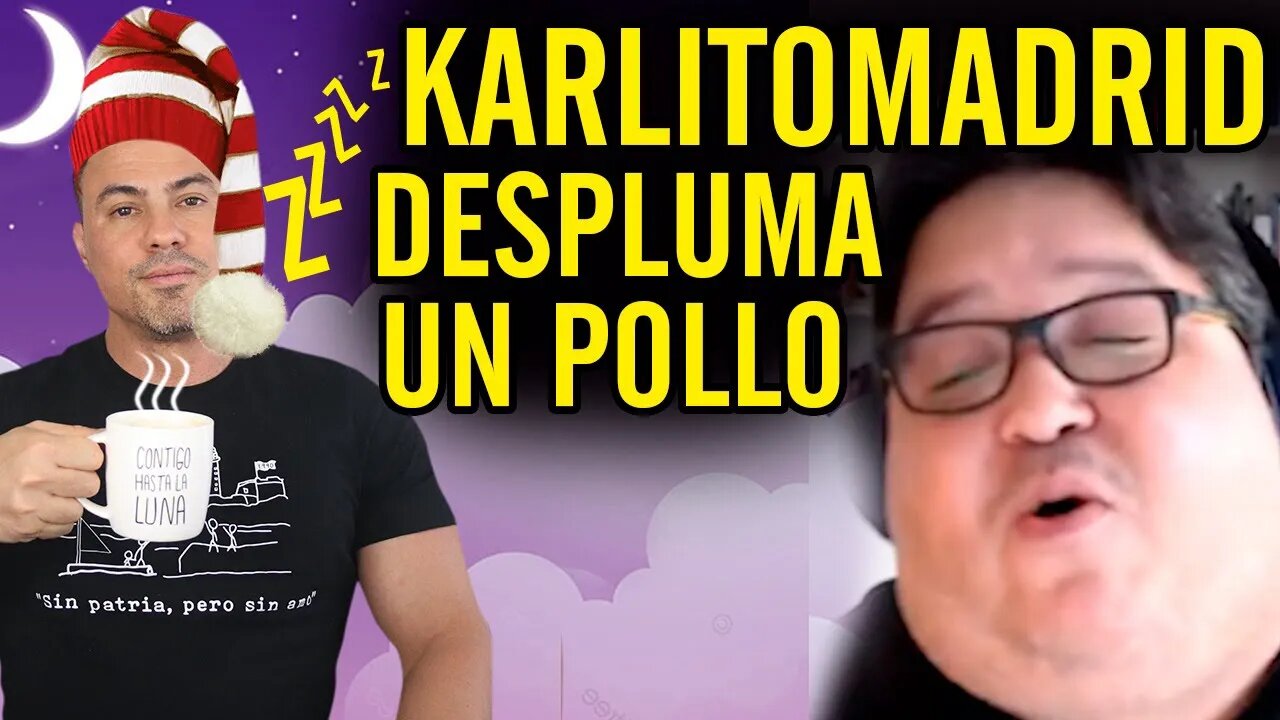 🤣Karlitomadrid despluma un pollo🤣