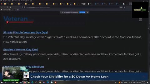 It's Veteran's Day 2022. Let's See What Local Deals There Are For Vets!