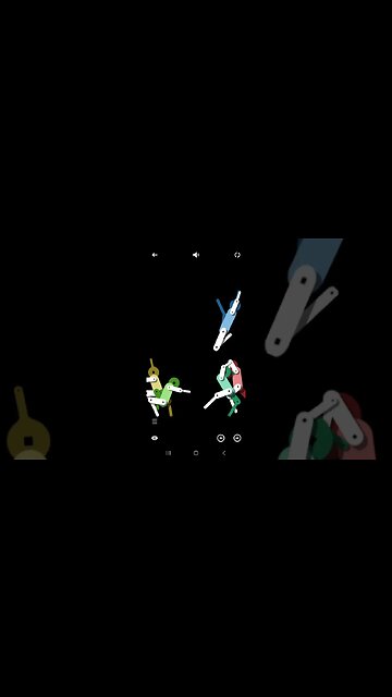 Tangle app on Android: fun with stick men #2