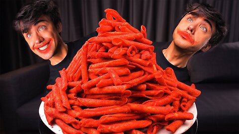 ASMR EXTREME FIRE EATING _ HOW MANY TAKIS CAN I EAT