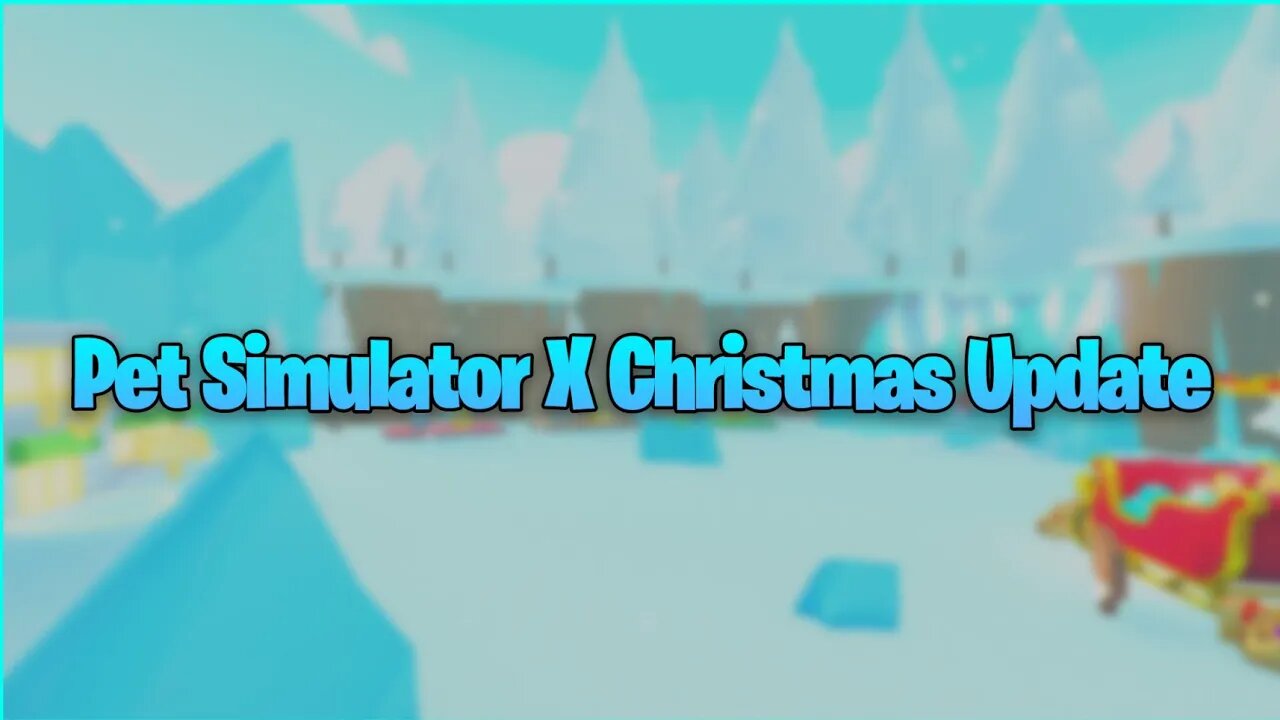 Taking a Look at Pet Sim X's NEW X-MAS UPDATE