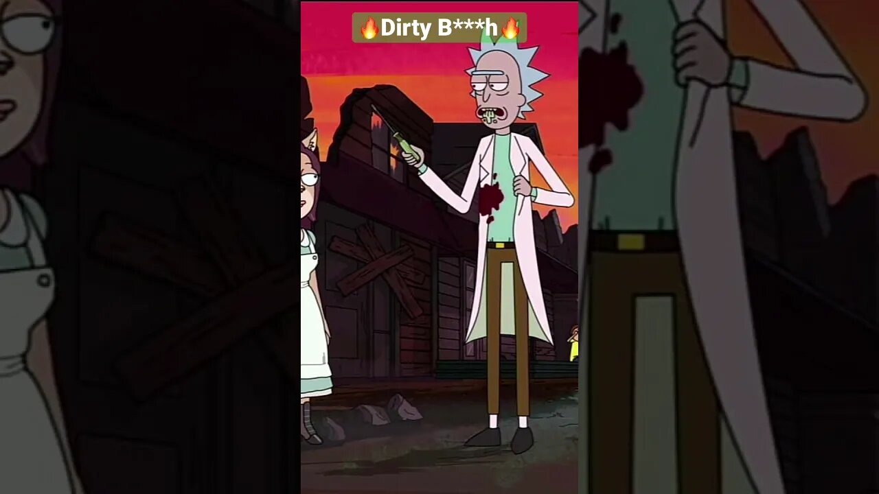 Rick and Morty on Purge Planet: Rick and Morty