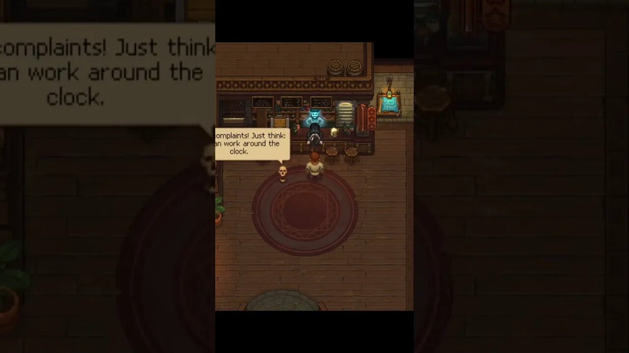 graveyard keeper My bar is hunted by a poltergeist yet no one seems to care