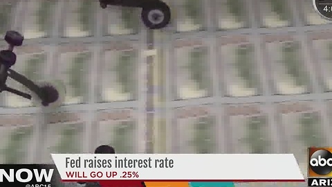 Feds raise interest rate by a quarter of a percent