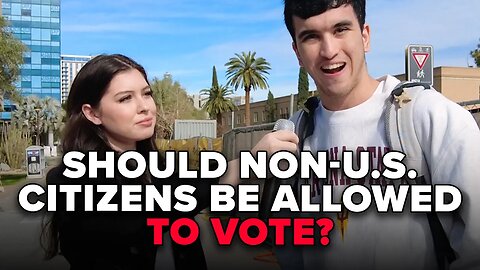 Do College Students Think That Non-U.S. Citizens Should Be Allowed To Vote?