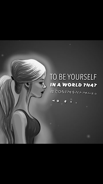 To be yourself [GMG Originals]