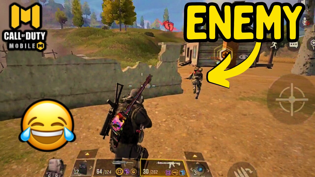 ENEMY RUNNING AWAY 😂 | Call Of Duty Mobile