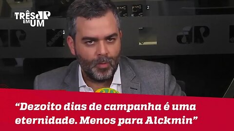 Carlos Andreazza: "Dezoito dias de campanha é uma eternidade. Menos para Alckmin"