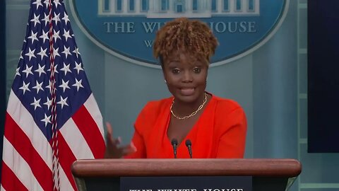 Karine Jean-Pierre Can't Name Anything Biden Is Doing To Boost Morale Of Border Patrol Agents