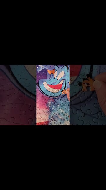 Aladdin 2000-piece puzzle by Ceaco! #disney #puzzle #aladdin #puzzletime #shorts