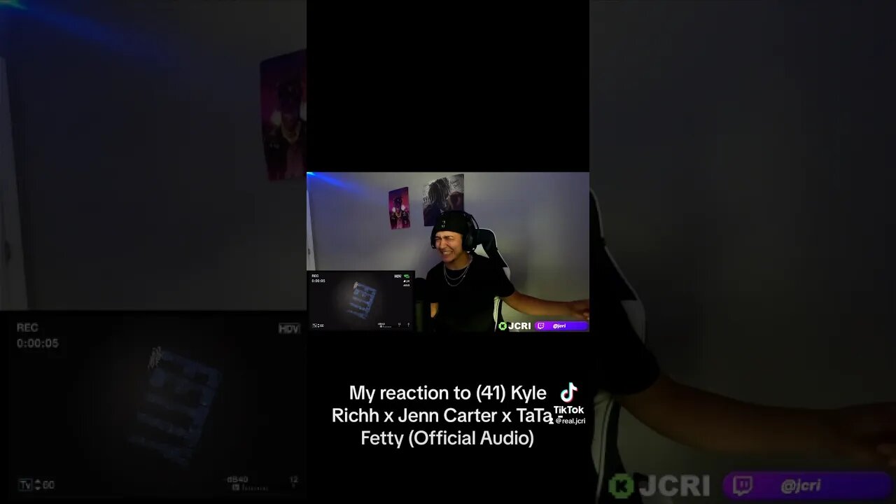 My reaction to (41) Kyle Richh x Jenn Carter x TaTa - Fetty (Official Audio) #shorts