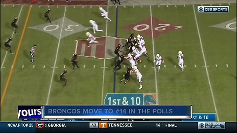 Boise State moves to No. 14 in the AP Top 25 poll