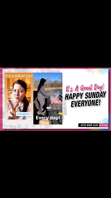Happy Sunday Everyone! It's A Great Day | Keto Mom Vlog