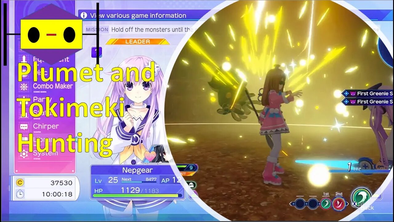 Nepgear, Rom, and Ram Decimate a Cave - Neptunia: Sisters Vs. Sisters