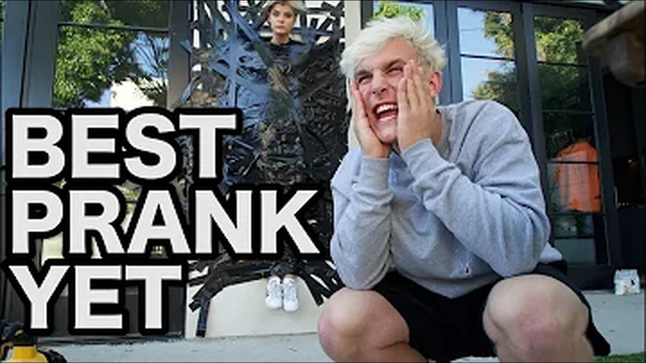 WE TAPED ALISSA TO THE WALL! (FREAKOUT) - JAKE PAUL