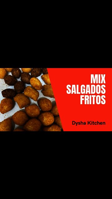 Nibbling Mix Salgados Fritos at Home. Nibbling Idea & Inspiration. Dysha Kitchen. #shorts