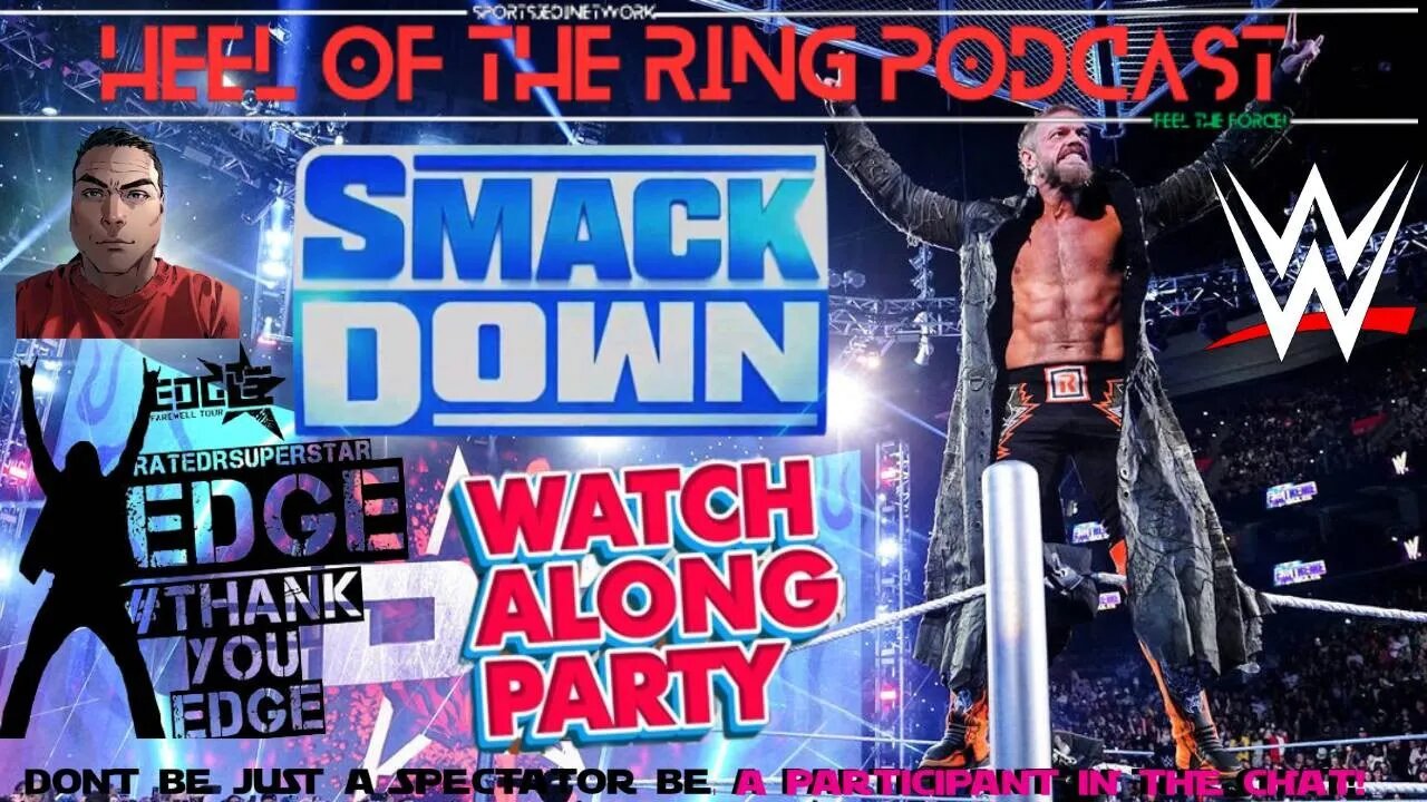 🟡WWE FRIDAY NIGHT SMACKDOWN Live Reactions & Watch Along (No Footage Shown)| BX SPORTS JEDI 'KEV"