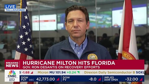 DeSantis: Kamala Harris ‘Doesn’t Understand What It Means to Respond to These Natural Disasters’