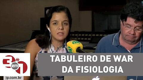 Vera Magalhães: "Tabuleiro de War da fisiologia"