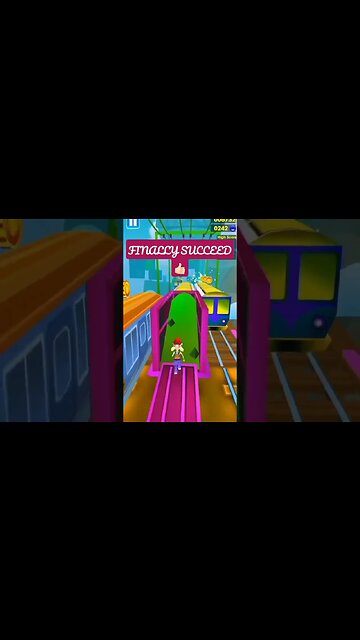 FINALLY SUCCEED PLAY SUBWAY SURF 👍🏻