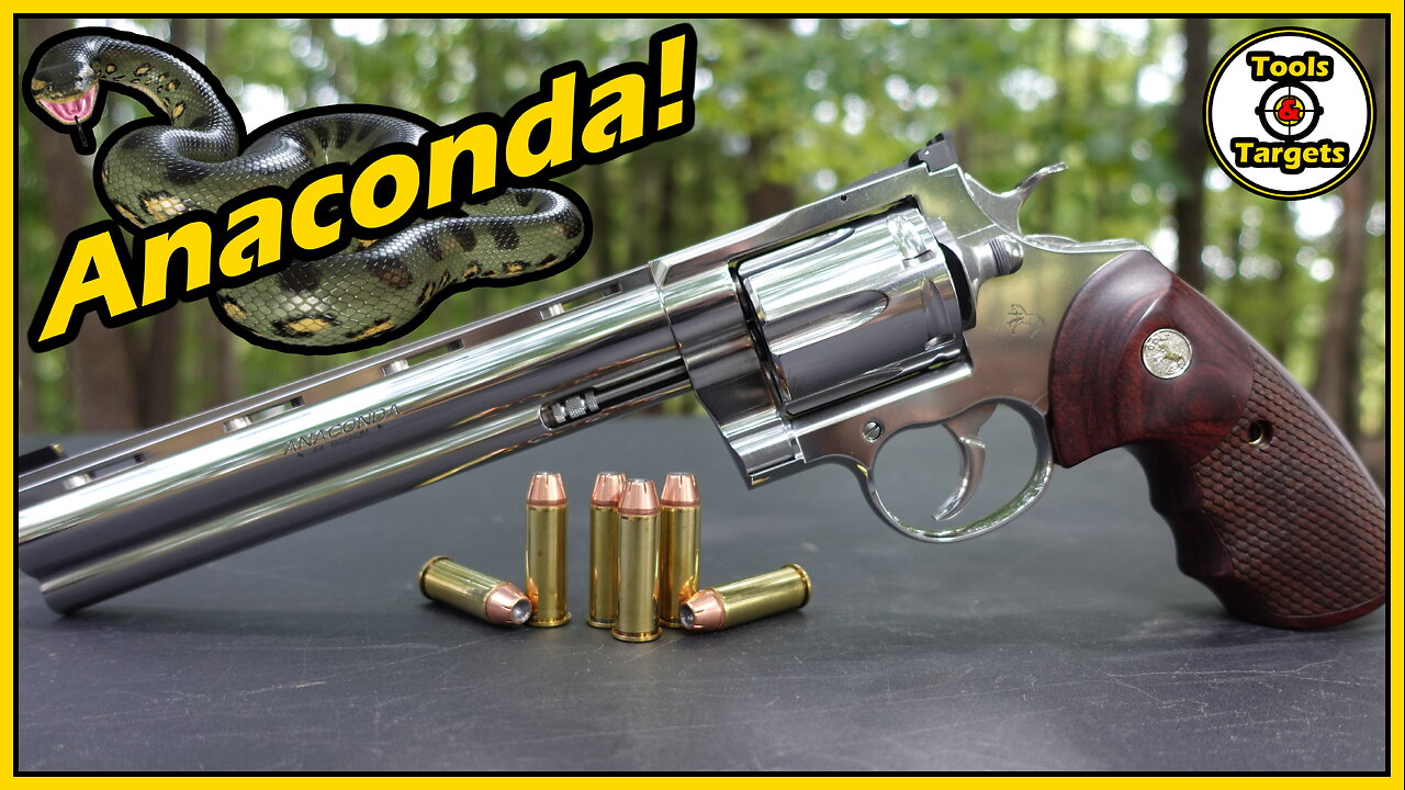 The BIG Snake!...Colt Anaconda .44 Magnum Talo Edition Quick Range Review!