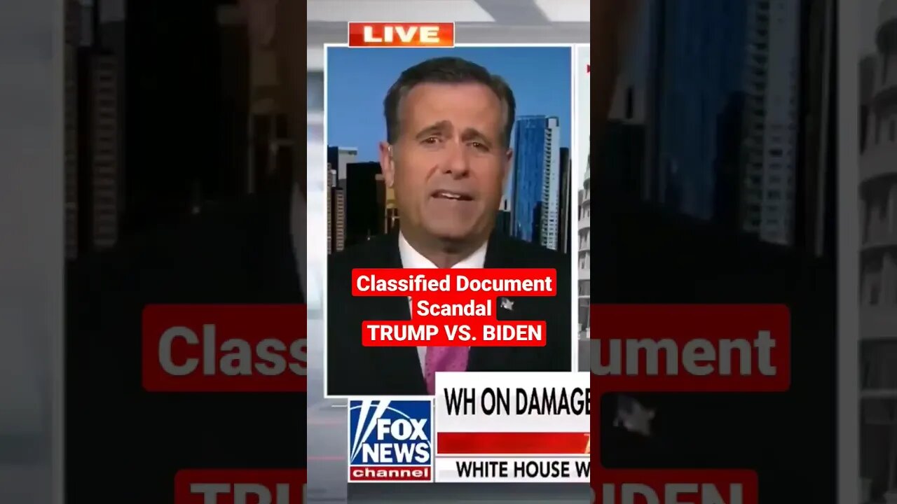 Classified Document Scandal, Trump vs. Biden