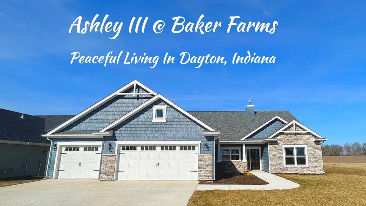 Majestic Homes | Baker Farms Dayton, Indiana | 3 Bed 2 Bath | 2050 SF Home For Sale